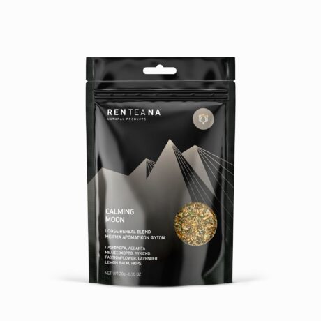 Renteana Calming Moon premium herbal tea gift edition with relaxing Greek herbs