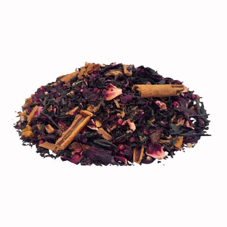 Renteana Crystal Flake black tea with spices and fruits