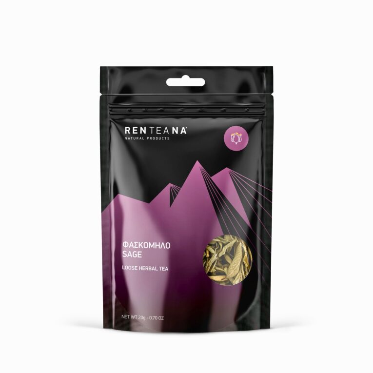 Renteana sage tea with premium Greek faskomilo leaves